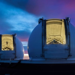Telescopios Keck I y Keck II 